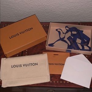 Louis Vuitton dust bag and original box